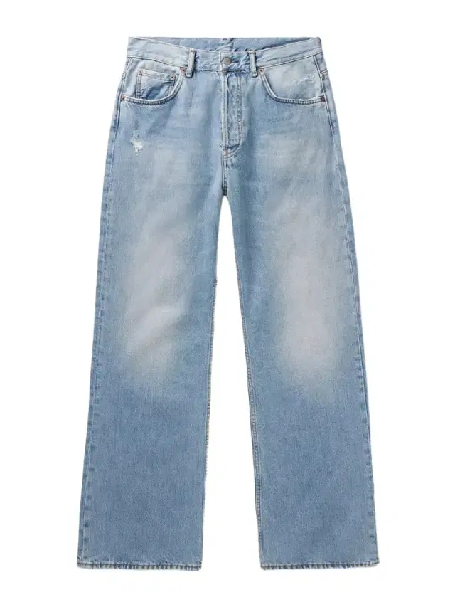 2021M Flared Distressed Jeans - Men