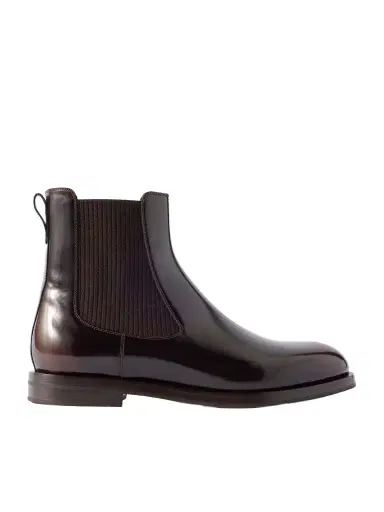 Manolo Blahnik Sempione Manny Polished-Leather Chelsea Boots - Men | Thumbnail 1 Manolo Blahnik Sempione Manny Polished-Leather Chelsea Boots - Men | Thumbnail 1