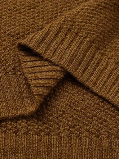 John Smedley Textured-Knit Wool Sweater - Men | Thumbnail 5