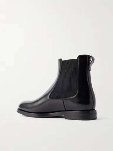 Manolo Blahnik Sempione Manny Polished-Leather Chelsea Boots - Men | Thumbnail 4 Manolo Blahnik Sempione Manny Polished-Leather Chelsea Boots - Men | Thumbnail 4