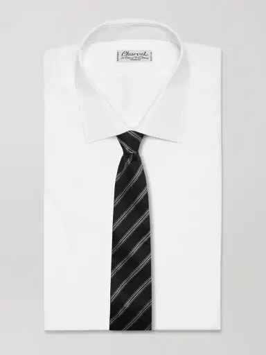 mfpen 6cm Striped Silk Tie - Men | Thumbnail 2
