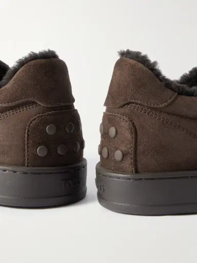 Tod's Shearling-Lined Suede Sneakers - Men | Thumbnail 5 Tod's Shearling-Lined Suede Sneakers - Men | Thumbnail 5