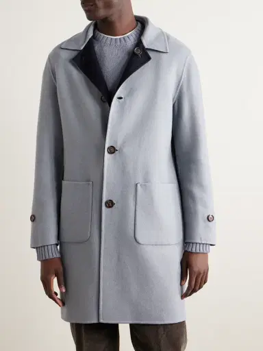 ELEVENTY Reversible Wool-Felt Coat - Men | Thumbnail 6 ELEVENTY Reversible Wool-Felt Coat - Men | Thumbnail 6