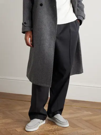 Christian Louboutin Moonboat Suede Loafers - Men | Thumbnail 2