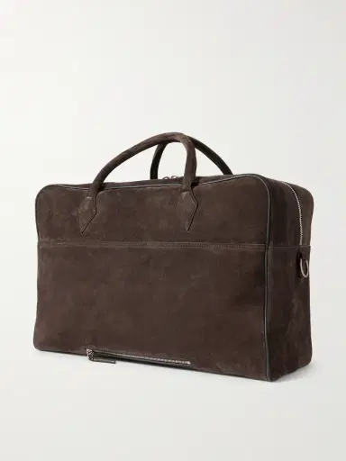 Métier Closer Two Day Suede Holdall - Men | Thumbnail 3 Métier Closer Two Day Suede Holdall - Men | Thumbnail 3