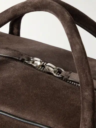 Métier Closer Two Day Suede Holdall - Men | Thumbnail 4 Métier Closer Two Day Suede Holdall - Men | Thumbnail 4