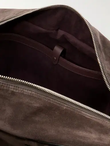 Métier Closer Two Day Suede Holdall - Men | Thumbnail 5 Métier Closer Two Day Suede Holdall - Men | Thumbnail 5
