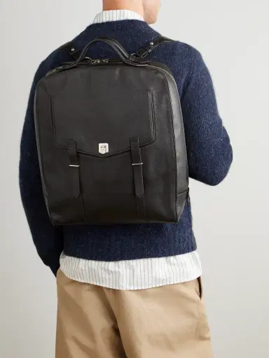 Métier Rider Full-Grain Leather Backpack - Men | Thumbnail 2