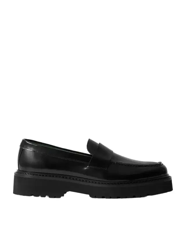 Peeters Glossed-Leather Loafers - Men