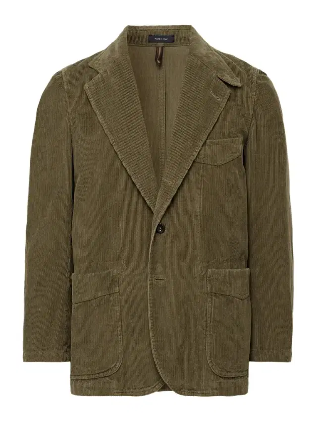 Drake's Field Games Cotton-Corduroy Blazer - Men