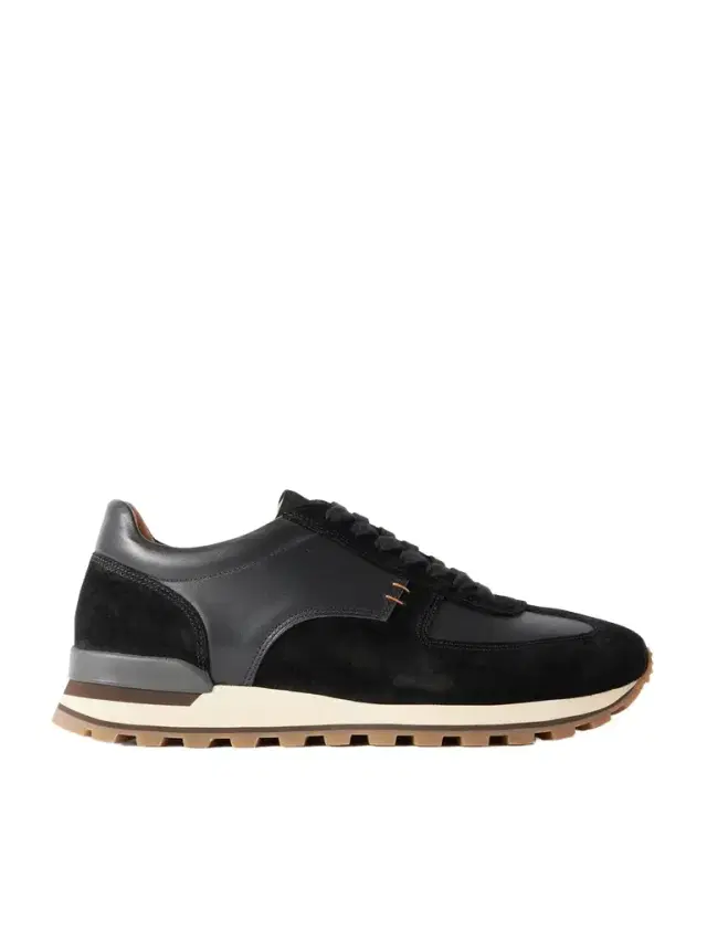 MR P. Carlos Suede and Leather Sneakers - Men