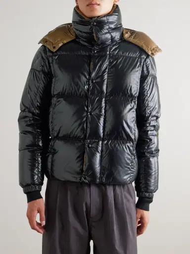Moncler Parana Logo-Appliquéd Quilted Nylon Hooded Down Jacket - Men | Thumbnail 3 Moncler Parana Logo-Appliquéd Quilted Nylon Hooded Down Jacket - Men | Thumbnail 3