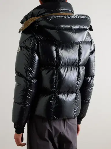 Moncler Parana Logo-Appliquéd Quilted Nylon Hooded Down Jacket - Men | Thumbnail 4 Moncler Parana Logo-Appliquéd Quilted Nylon Hooded Down Jacket - Men | Thumbnail 4