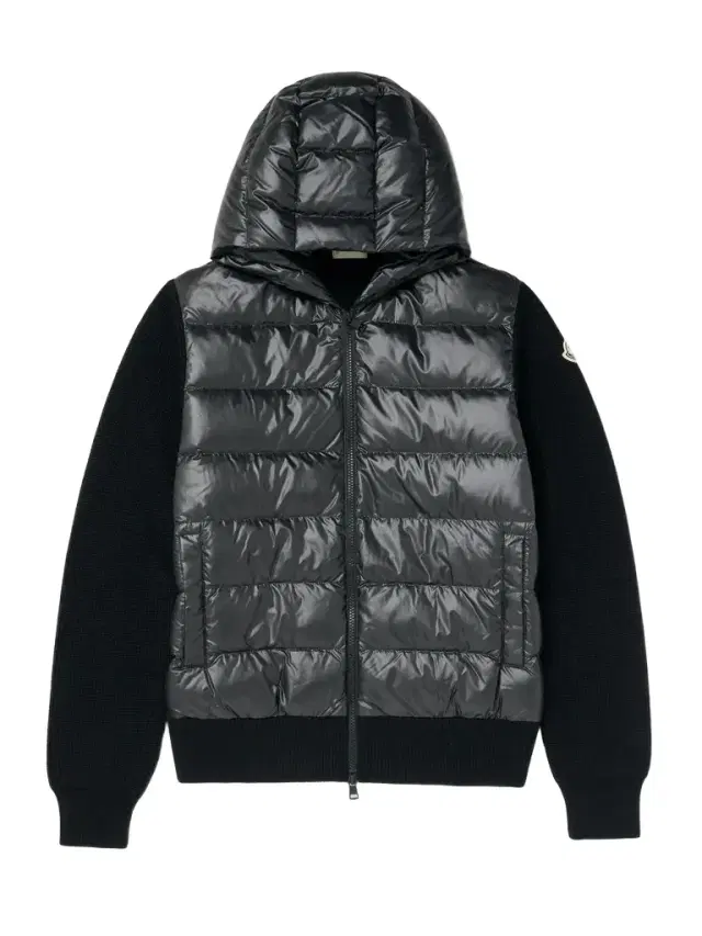 Moncler Quilted Shell-Panelled Virgin Wool and Cashmere-Blend Down Jacket - Men