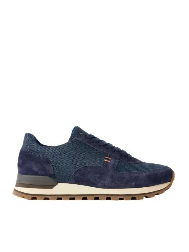 MR P. Carlos Suede and Mesh Sneakers - Men