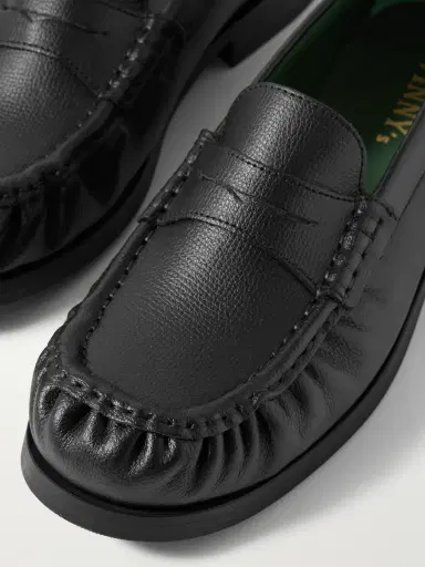 Vinny's Ogee Full-Grain Leather Penny Loafers - Men | Thumbnail 5
