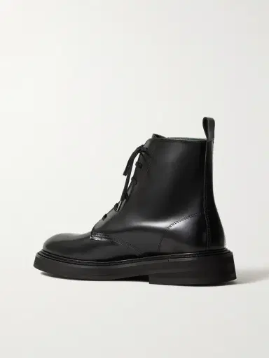 Vinny's Officer Glossed-Leather Boots - Men | Thumbnail 4 Vinny's Officer Glossed-Leather Boots - Men | Thumbnail 4