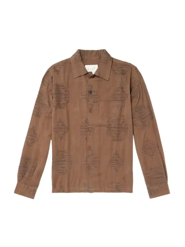 Martin Cotton-Jacquard Shirt - Men