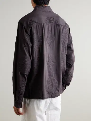 Kardo Martin Cotton-Jacquard Shirt - Men | Thumbnail 3