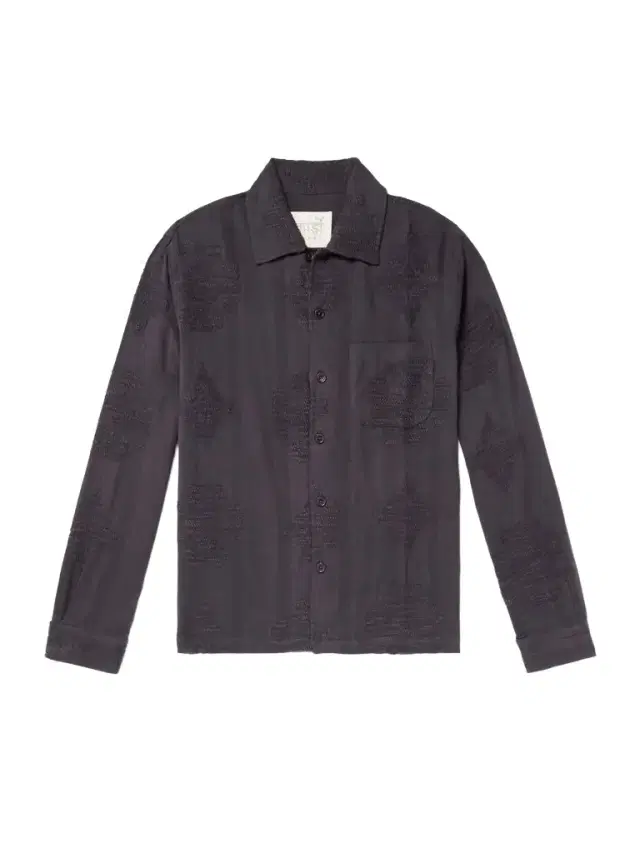 Martin Cotton-Jacquard Shirt - Men