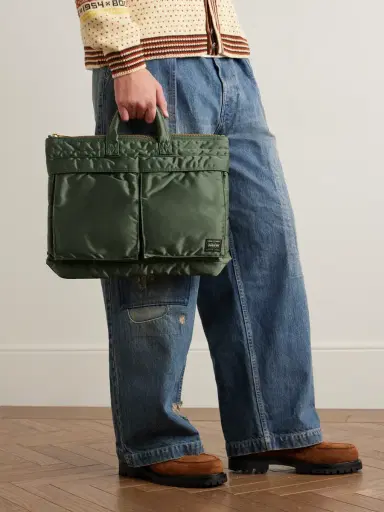 Porter-Yoshida and Co Tanker Helmet Short Nylon-Twill Tote Bag - Men | Thumbnail 2