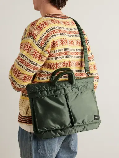 Porter-Yoshida and Co Tanker Helmet Short Nylon-Twill Tote Bag - Men | Thumbnail 6