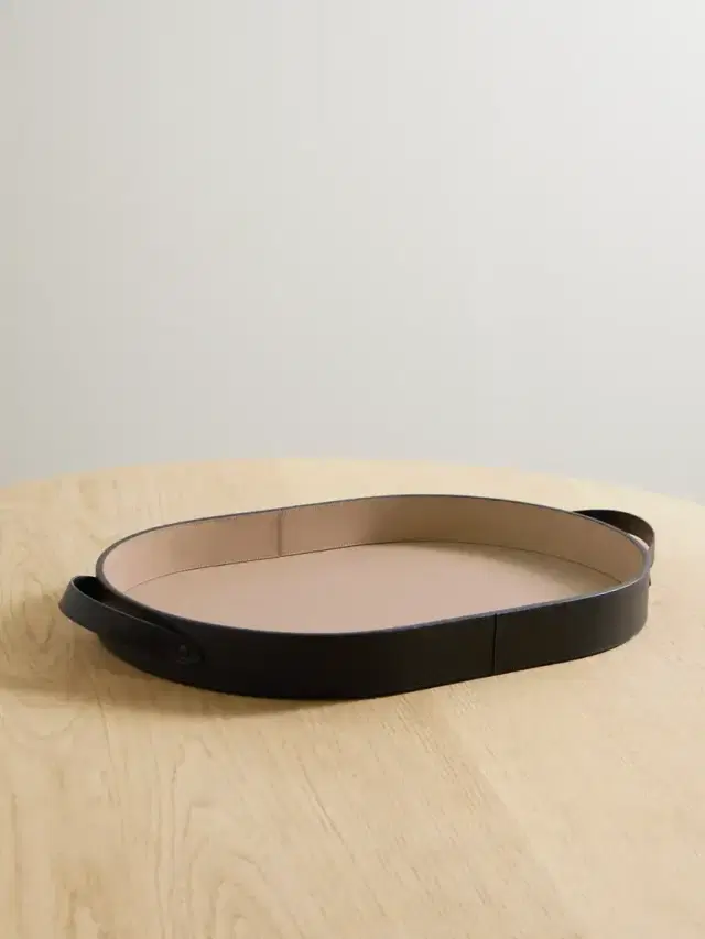 Smythson Panama Leather Tray