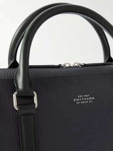 Smythson Ludlow Full-Grain Leather Briefcase - Men | Thumbnail 4 Smythson Ludlow Full-Grain Leather Briefcase - Men | Thumbnail 4
