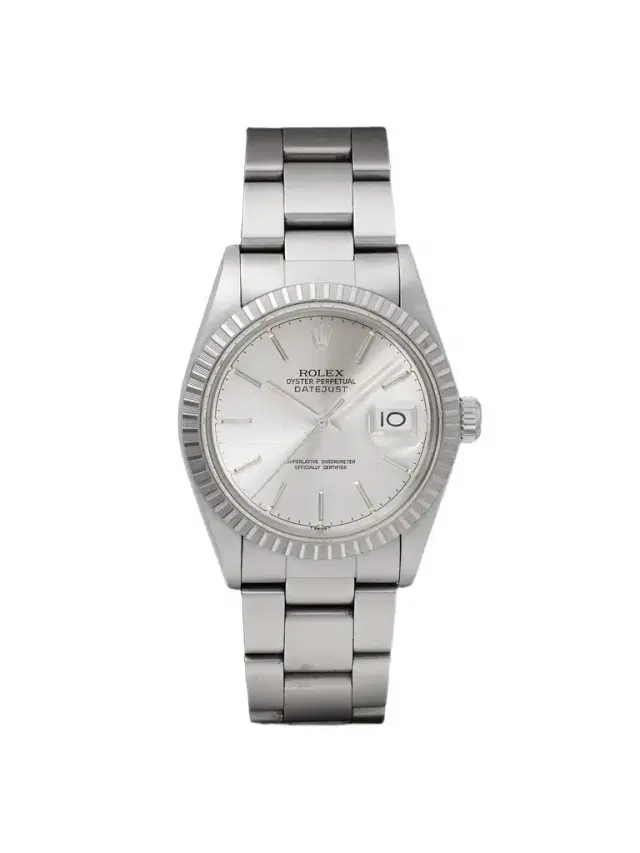 Wind Vintage Pre-Owned 1986 Rolex Oyster Perpetual Datejust Automatic Chronometer 36mm Oystersteel Watch, Ref. No. 16030 - Men