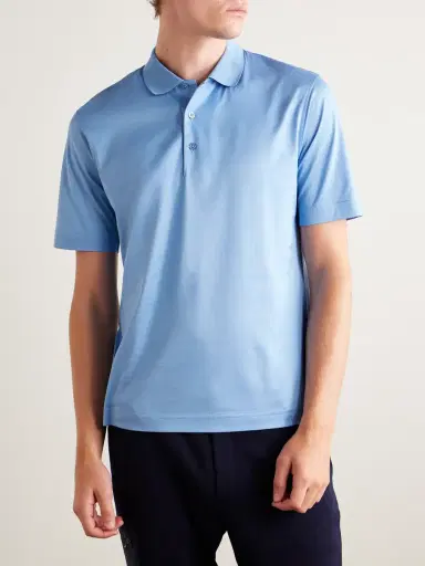 Charvet Slim-Fit Cotton Polo Shirt - Men | Thumbnail 3 Charvet Slim-Fit Cotton Polo Shirt - Men | Thumbnail 3