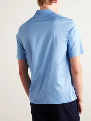 Charvet Slim-Fit Cotton Polo Shirt - Men | Thumbnail 4 Charvet Slim-Fit Cotton Polo Shirt - Men | Thumbnail 4