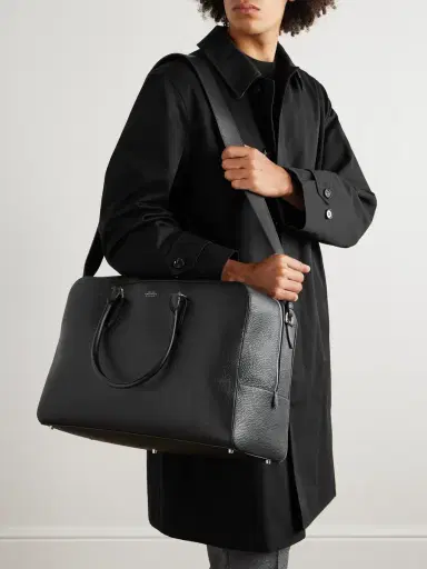 Smythson Ludlow Leather Weekend Bag - Men | Thumbnail 6 Smythson Ludlow Leather Weekend Bag - Men | Thumbnail 6