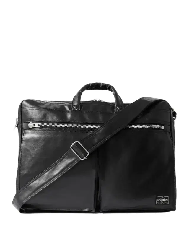 Free Style 2Way Coated-Canvas Briefcase - Men