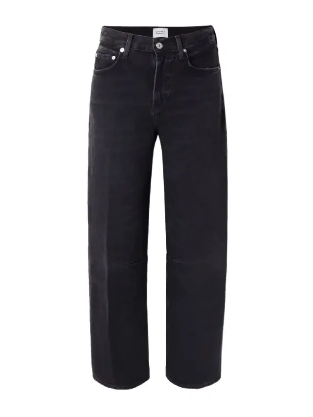 Miro Mid-rise Barrel-leg Jeans