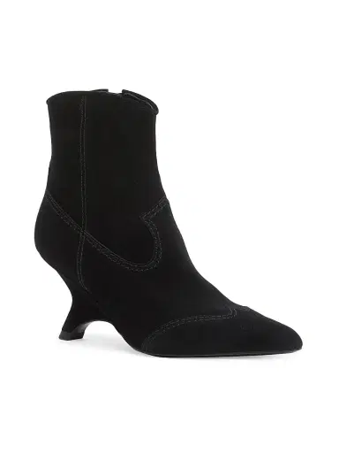 Simkhai Women's Shadow 75MM Suede Western Boots | Thumbnail 2 Simkhai Women's Shadow 75MM Suede Western Boots | Thumbnail 2