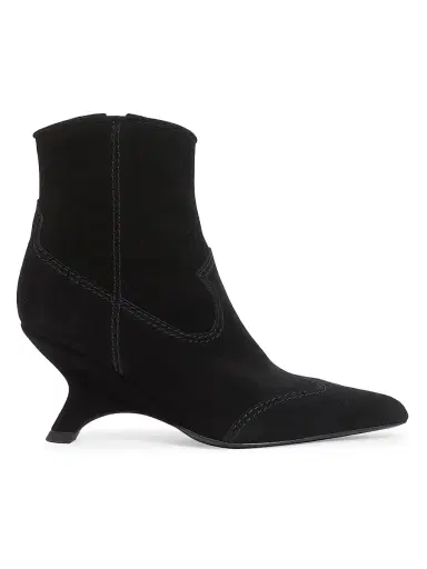 Simkhai Women's Shadow 75MM Suede Western Boots | Thumbnail 1 Simkhai Women's Shadow 75MM Suede Western Boots | Thumbnail 1