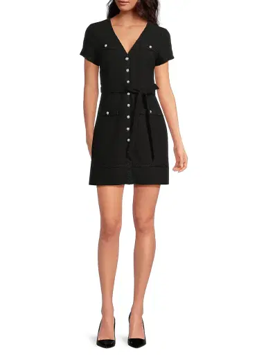 Likely Women's Jolie Embroidered Mini Shirtdress | Thumbnail 2 Likely Women's Jolie Embroidered Mini Shirtdress | Thumbnail 2