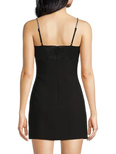 Likely Women's Liora Bow Minidress - Black | Thumbnail 5