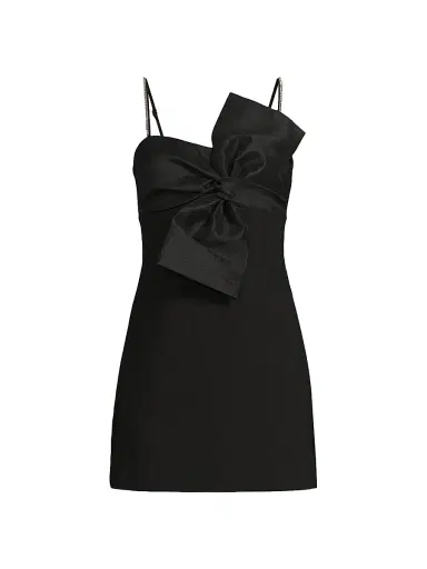 Likely Women's Liora Bow Minidress - Black | Thumbnail 1