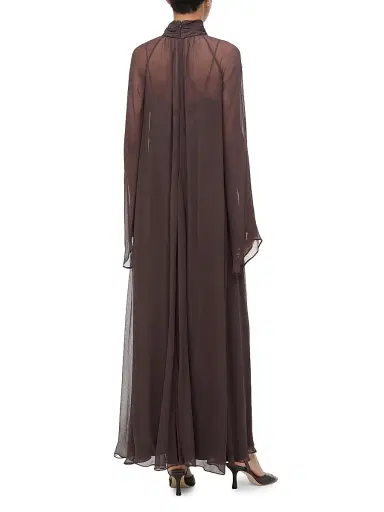 Staud Women's Esther Chiffon Maxi Dress | Thumbnail 4