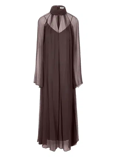 Staud Women's Esther Chiffon Maxi Dress | Thumbnail 1