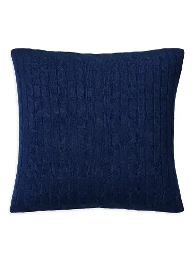 Ralph Lauren Cable-Knit Cashmere Throw Pillow | Thumbnail 1 Ralph Lauren Cable-Knit Cashmere Throw Pillow | Thumbnail 1