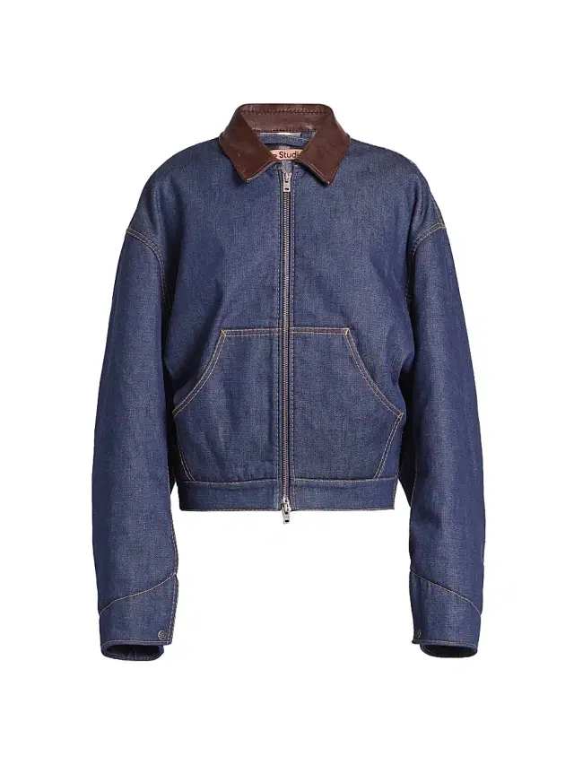 Men's Ohniev Denim Jacket - Indigo Blue