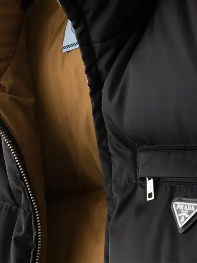 Prada Women's Re-Nylon Down Jacket - Black - Size 8 | Thumbnail 5 Prada Women's Re-Nylon Down Jacket - Black - Size 8 | Thumbnail 5