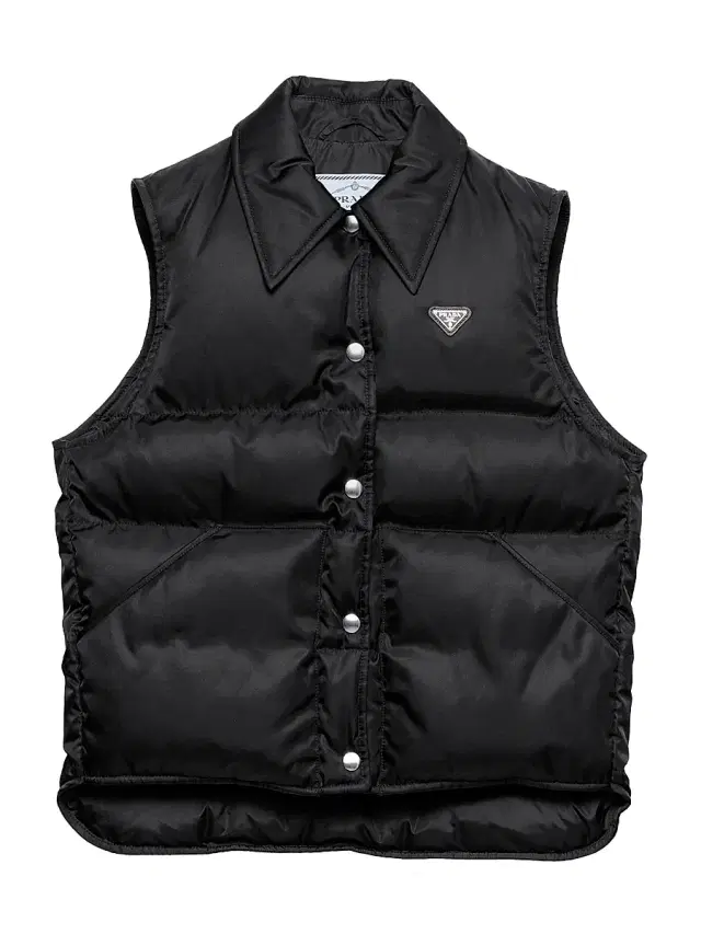 Prada Women's Re-Nylon Down Vest - Black