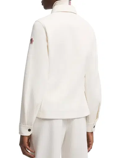 Moncler Grenoble Women's Shirt in Interlock - White | Thumbnail 3 Moncler Grenoble Women's Shirt in Interlock - White | Thumbnail 3