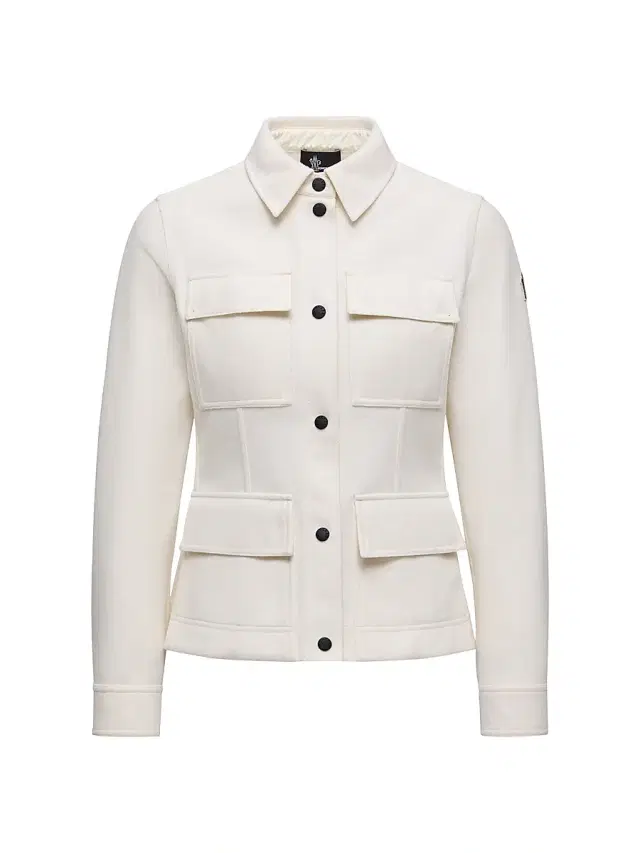 Women's Shirt in Interlock - White