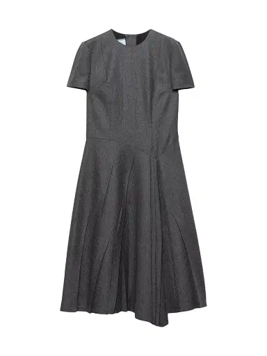Prada Women's Flannel Dress - Grey | Thumbnail 1