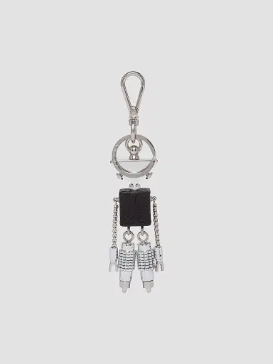 Prada Women's Robot Saffiano Leather Bag Charm - Multicolored | Thumbnail 2