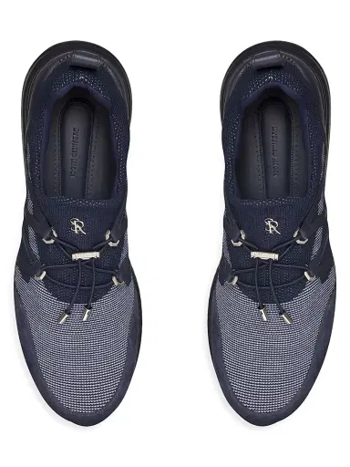 Stefano Ricci Men's Luxury Sneakers - Navy - Size 10 | Thumbnail 4